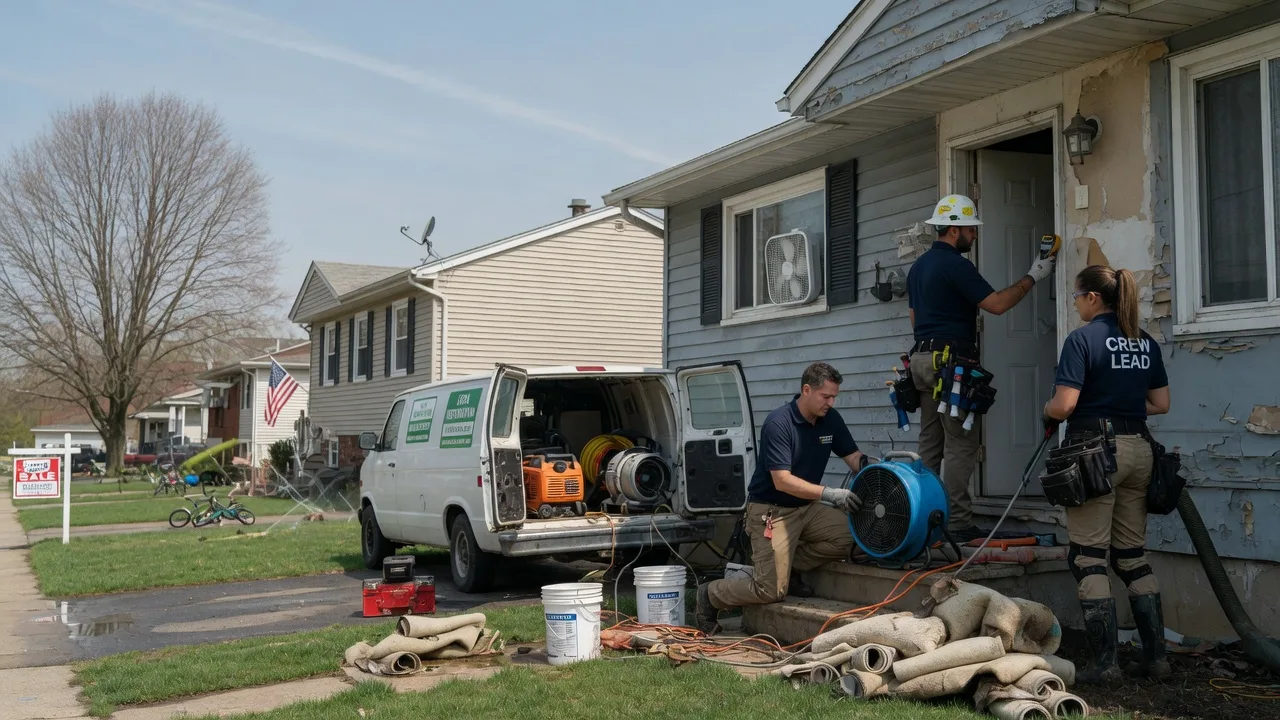 Flood Cleanup in Port Elizabeth, NJ near me